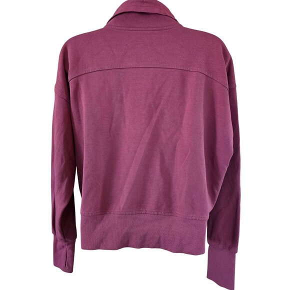 Old Navy Active Womens Dynamic Fleece Half-Zip Pullover Sweatshirt boho cottage - Picture 4 of 6